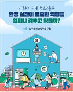 기후위기 시대, 청소년들은 환경 실천에 필요한 역량을 얼마나 갖추고 있을까